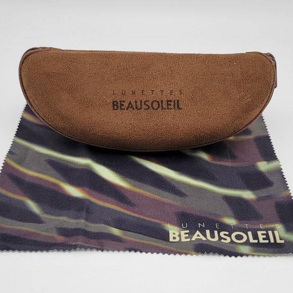 Beausoleil Paris Lunettes S345-283 Tortoise Glitter Sunglasses FRAME ONLY w Case main image 13